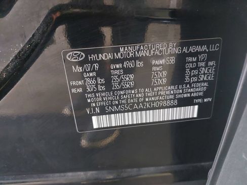 Used 2019 Hyundai Santa Fe AWD image 38