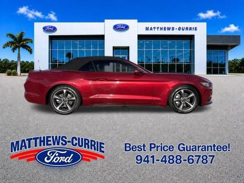 Used 2017 Ford Mustang Convertible w/ Equipment Group 051A RWD image 3