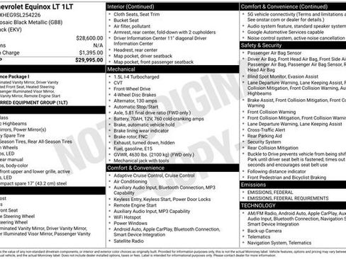 Used 2025 Chevrolet Equinox LT image 23