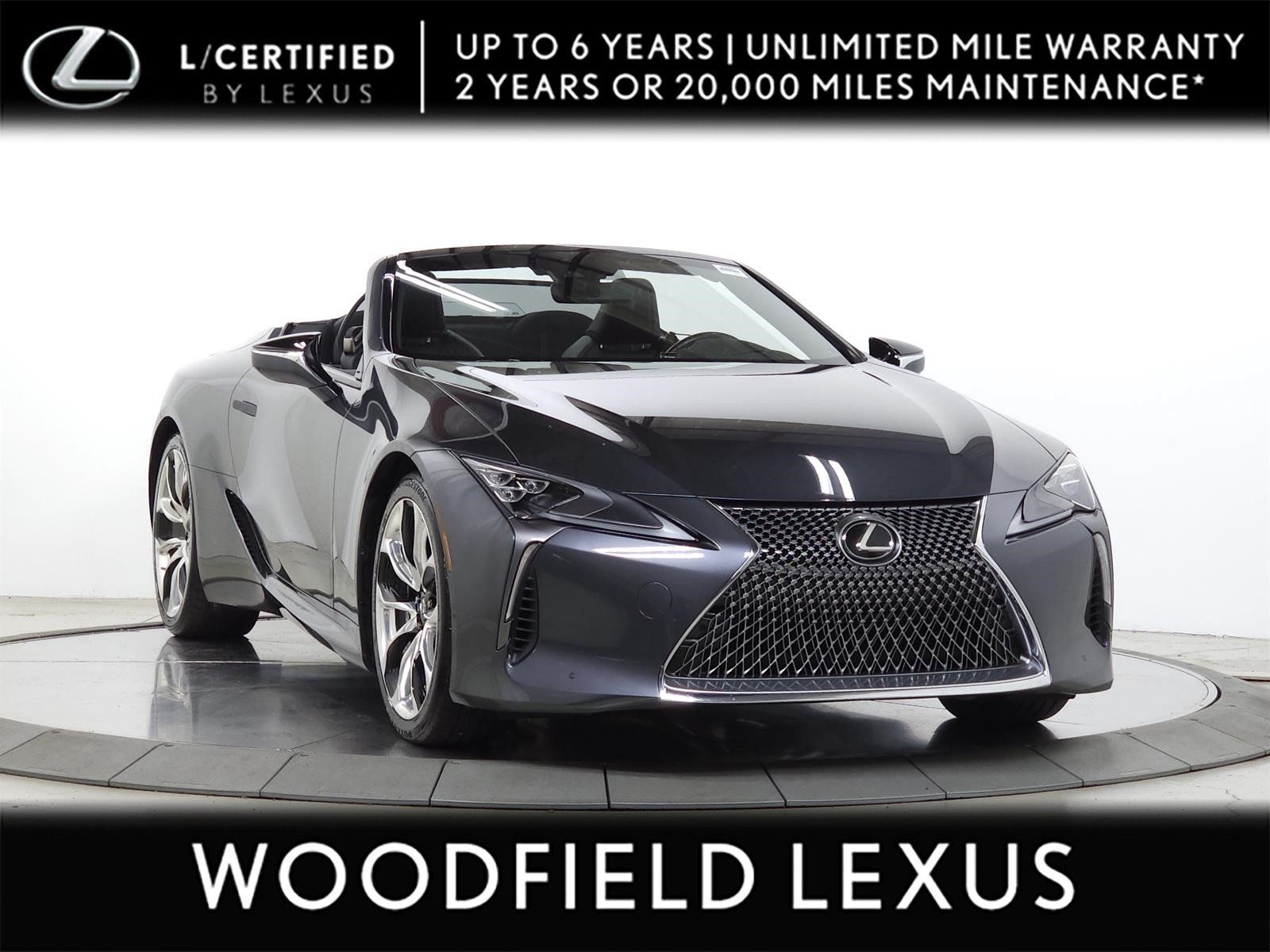 Certified 2023 Lexus LC 500 Convertible w/ Touring Package RWD image 1