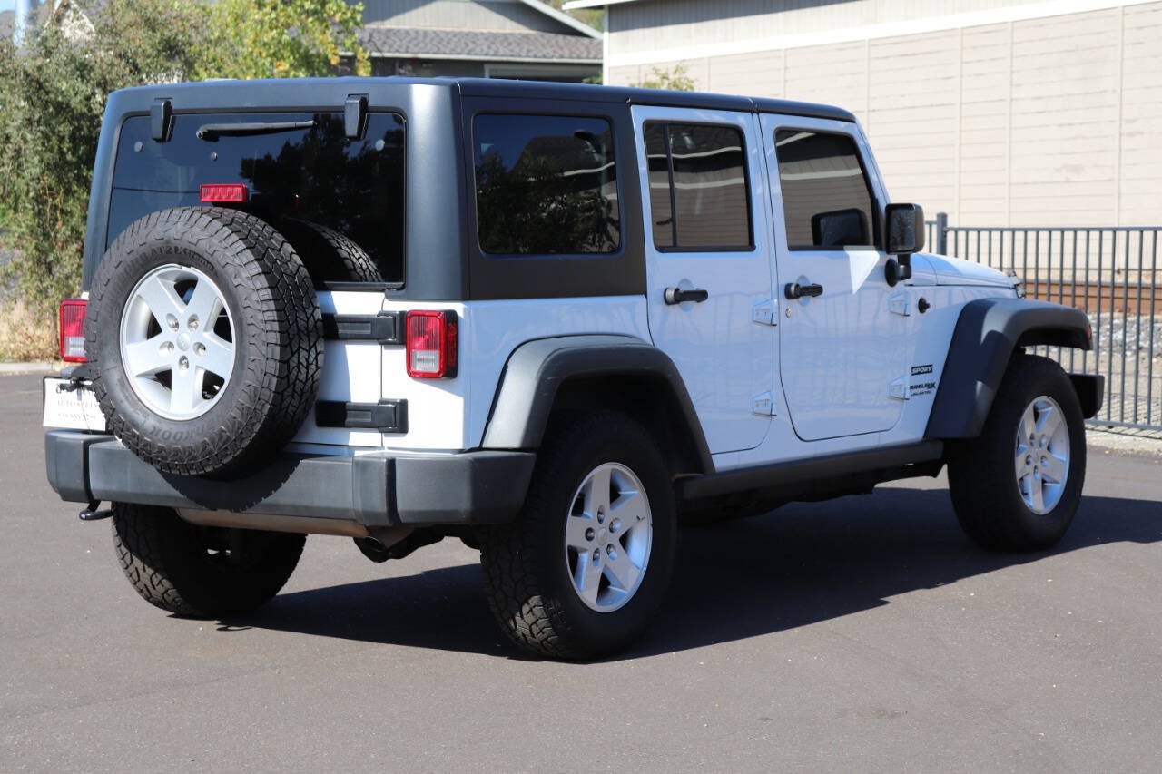 Used 2018 Jeep Wrangler Unlimited Sport S AWD/4WD image 10