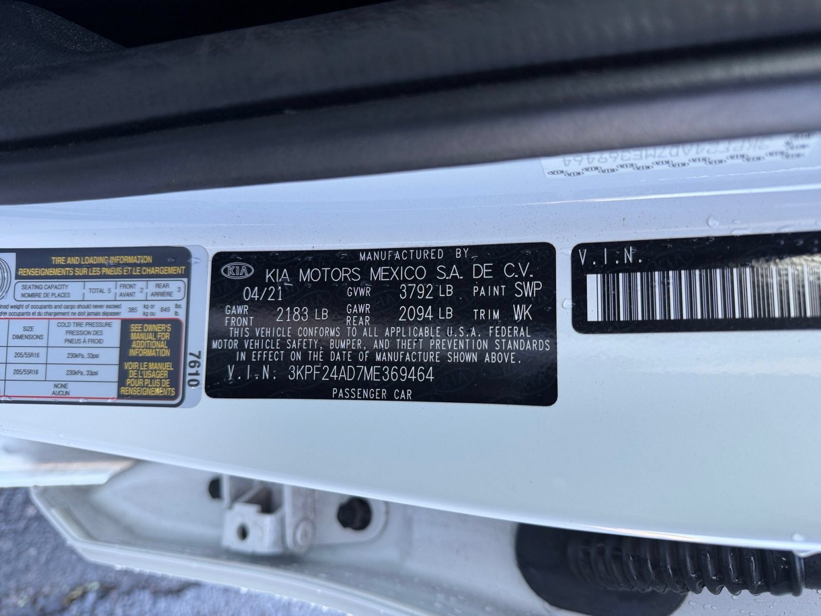 Used 2021 Kia Forte LXS FWD image 38