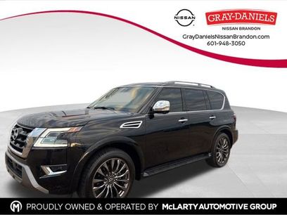 Certified 2024 Nissan Armada Platinum w/ Captain's Chairs Package