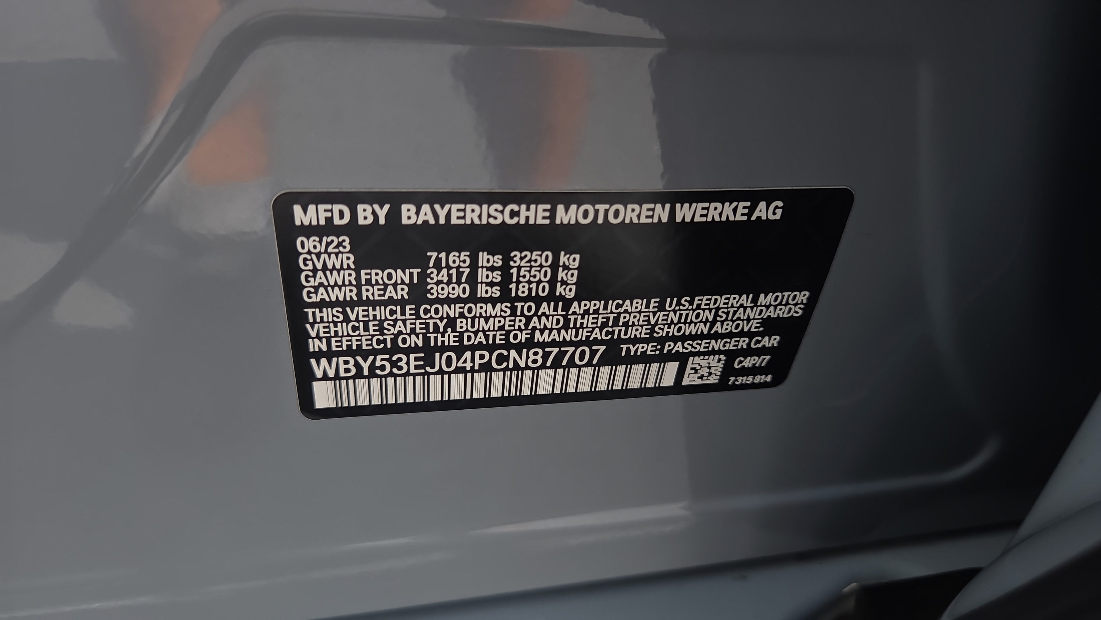 Certified 2023 BMW i7 xDrive60 AWD/4WD image 39