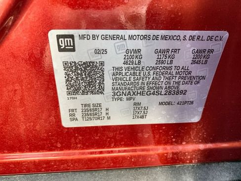 Certified 2025 Chevrolet Equinox LT w/ Convenience Package II FWD image 32
