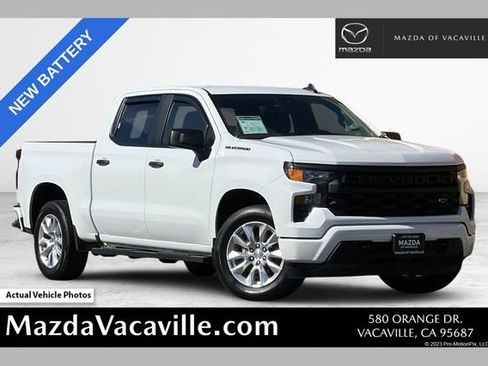 Used 2024 Chevrolet Silverado 1500 Custom w/ LPO, Dark Essentials Package RWD image 1