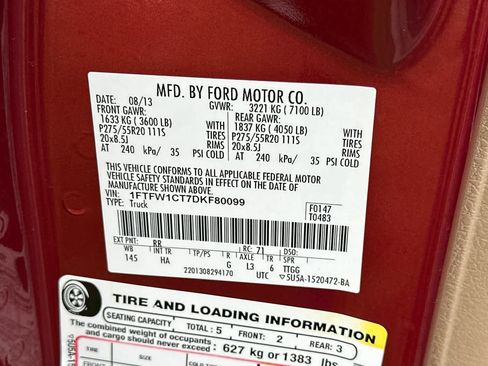 Used 2013 Ford F150 Lariat w/ Luxury Equipment Group image 26