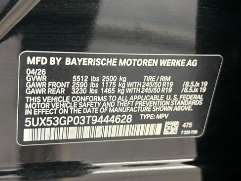 New 2026 BMW X3 xDrive30 w/ Convenience Package AWD/4WD image 19