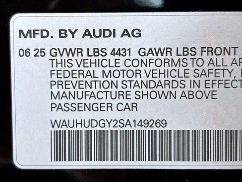 New 2025 Audi A3 2.0T Premium Plus AWD/4WD image 25