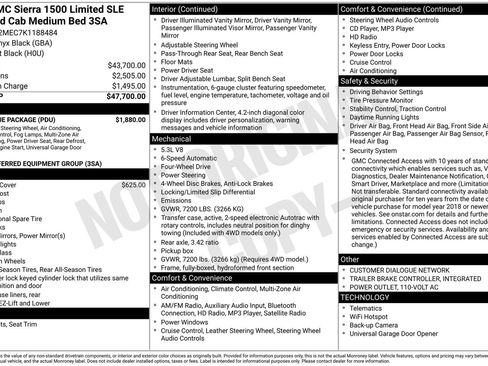 Used 2019 GMC Sierra 1500 SLE w/ SLE Value Package image 6