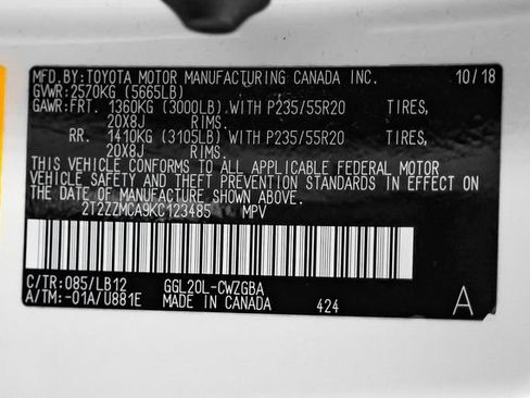 Used 2019 Lexus RX 350 FWD w/ Premium Package image 56