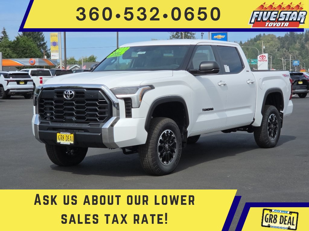 New 2026 Toyota Tundra SR5 w/ TRD Off-Road Package AWD/4WD image 1