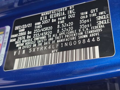 Certified 2022 Kia Sorento SX FWD image 40