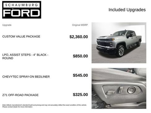 Used 2025 Chevrolet Silverado 2500 Custom w/ Custom Value Package AWD/4WD image 4