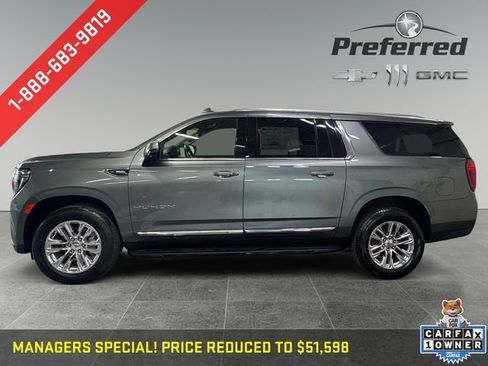 Certified 2023 GMC Yukon XL SLT w/ SLT Luxury Package AWD/4WD image 11