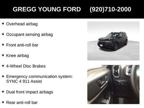 New 2025 Ford Bronco Sport Big Bend w/ Convenience Package image 25