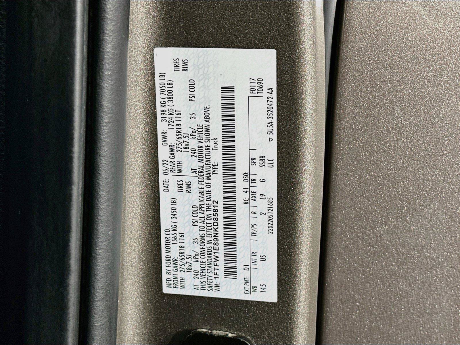Used 2022 Ford F150 XLT w/ Equipment Group 302A High AWD/4WD image 23