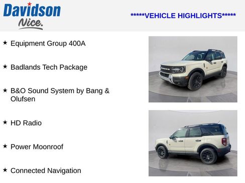 Used 2025 Ford Bronco Sport Badlands w/ Badlands Tech Package AWD/4WD image 4