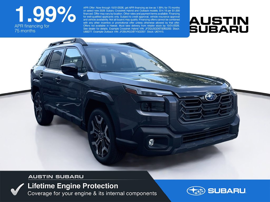 New 2026 Subaru Outback Touring XT AWD/4WD image 1