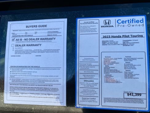 Certified 2023 Honda Pilot Touring image 37