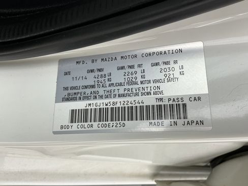 Used 2015 MAZDA MAZDA6 Grand Touring image 15