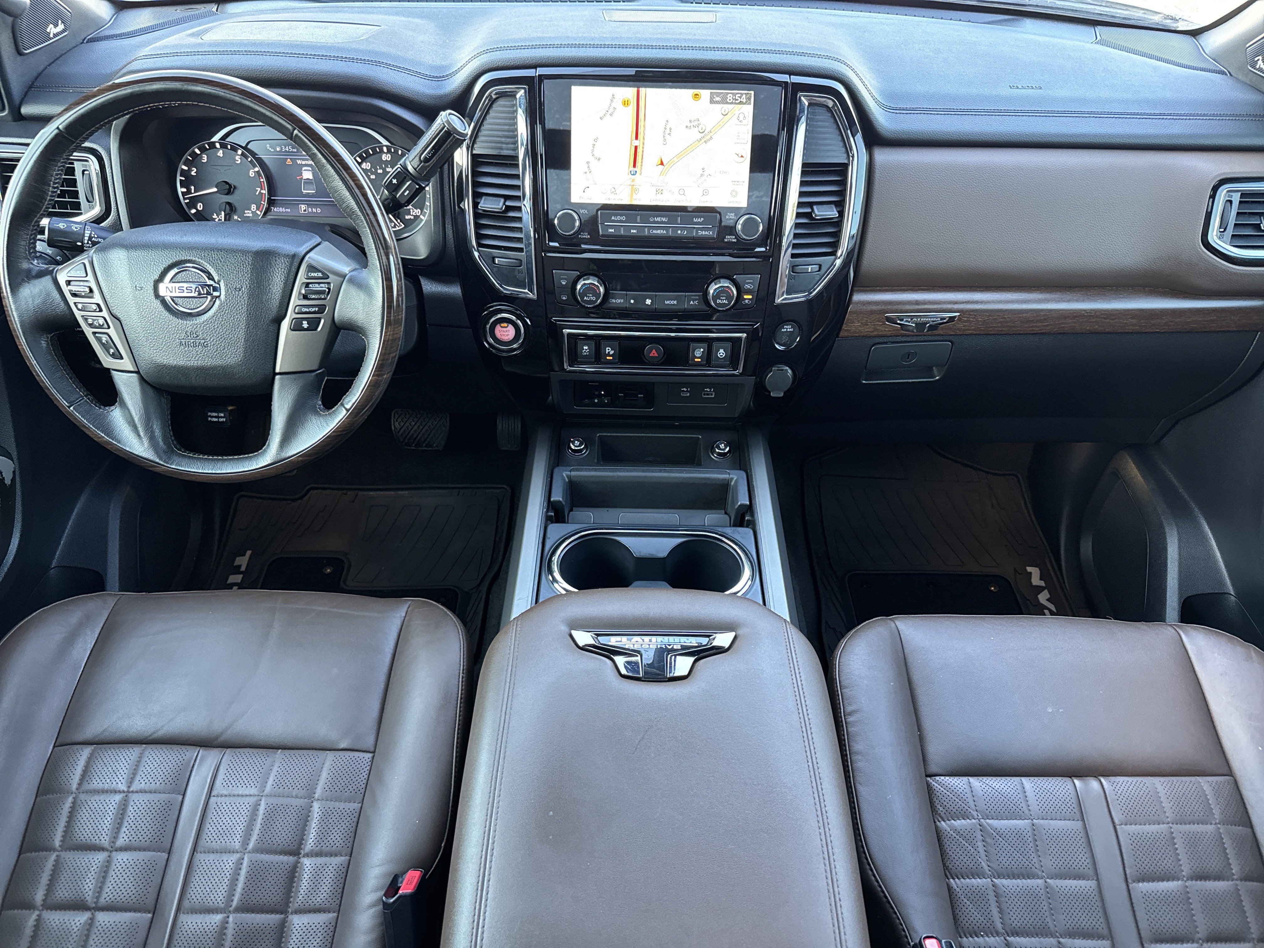 Used 2021 Nissan Titan Platinum Reserve w/ Moonroof Package RWD image 29