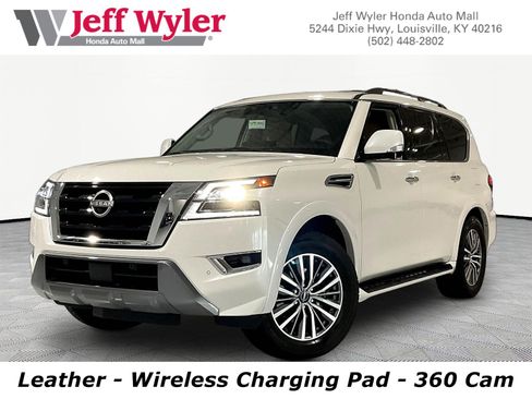 Used 2023 Nissan Armada SL w/ Captain's Chairs Package AWD/4WD image 1