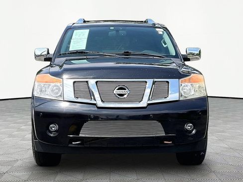 Used 2014 Nissan Armada Platinum w/ 2nd Row Captain Seat Package RWD image 2