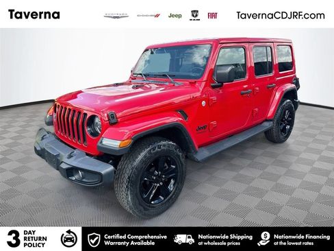 Used 2022 Jeep Wrangler Unlimited Sahara AWD/4WD image 1