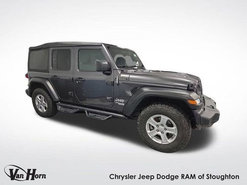 Used 2021 Jeep Wrangler Unlimited Sport image 1