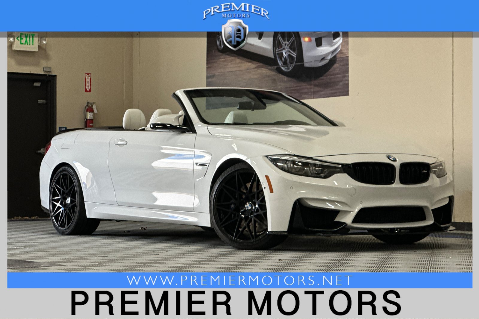 Used 2018 BMW M4 Convertible w/ Executive Package RWD image 1