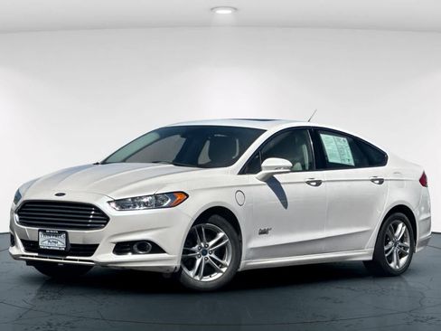 Used 2016 Ford Fusion Energi Titanium w/ Driver Assist Package FWD image 1