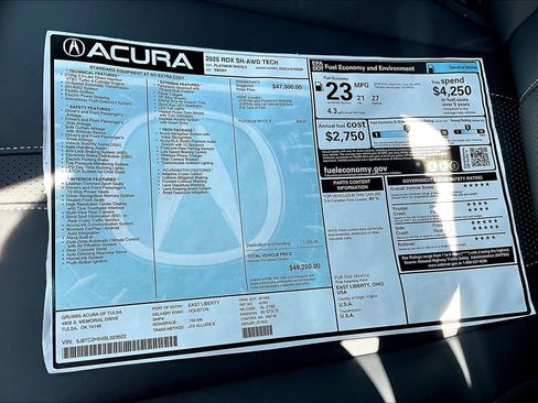 Used 2025 Acura RDX w/ Technology Package image 30
