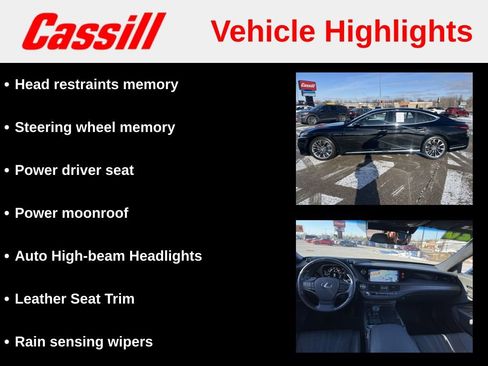 Used 2020 Lexus LS 500 AWD w/ Interior Upgrade Package image 14