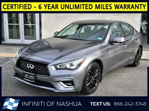 Certified 2023 INFINITI Q50 Luxe w/ Cargo Package image 1
