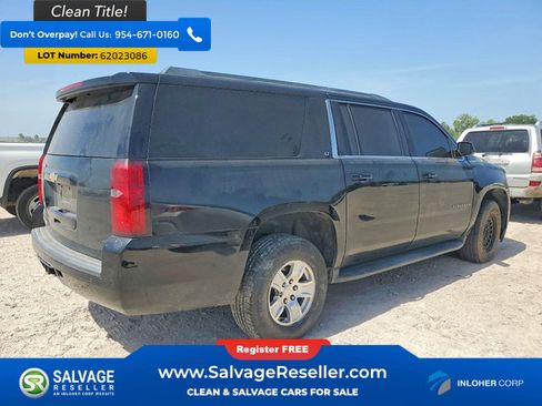 Used 2017 Chevrolet Suburban LT w/ Luxury Package RWD image 4