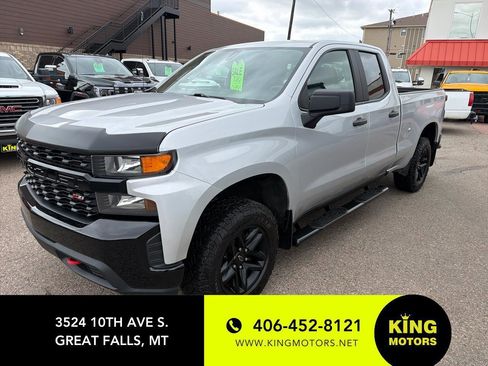 Used 2020 Chevrolet Silverado 1500 Custom Trail Boss w/ Custom Convenience Package AWD/4WD image 1