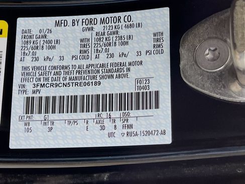 Used 2026 Ford Bronco Sport Outer Banks AWD/4WD image 36