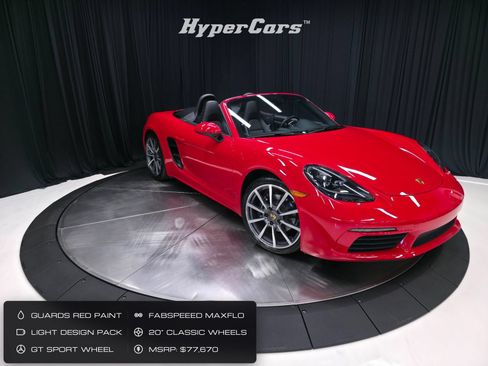Used 2021 Porsche 718 Boxster RWD image 1