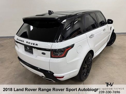 Used 2018 Land Rover Range Rover Sport Autobiography image 11