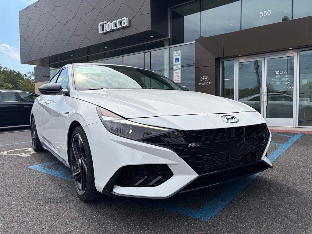 Certified 2023 Hyundai Elantra N Line FWD image 1