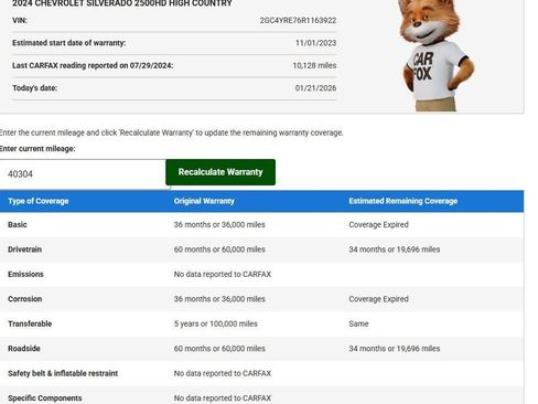 Used 2024 Chevrolet Silverado 2500 High Country w/ High Country Premium Package image 79