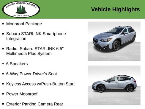 Used 2021 Subaru Crosstrek 2.0i Premium w/ Moonroof Package AWD/4WD image 3