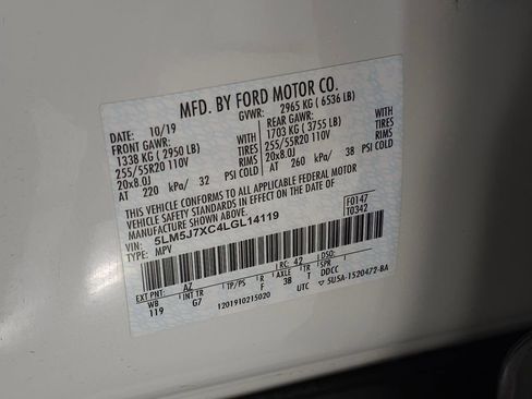 Used 2020 Lincoln Aviator Reserve w/ Equipment Group 201A AWD/4WD image 39