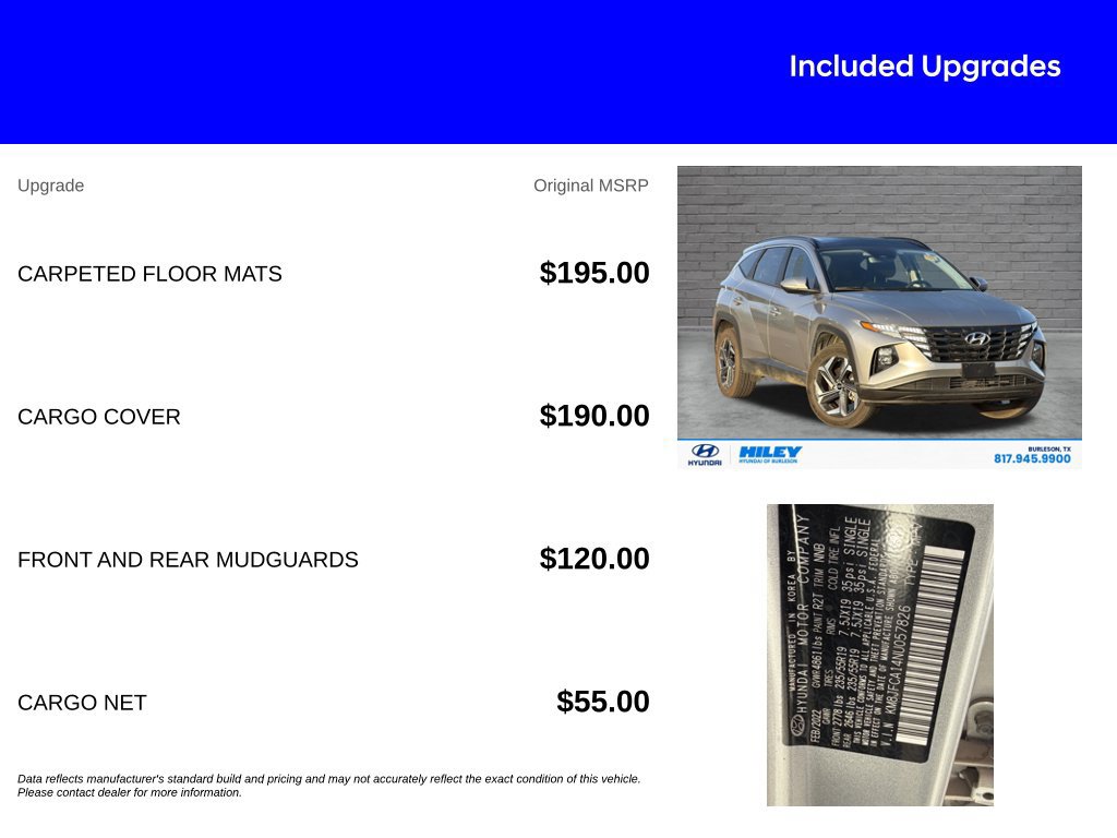 Used 2022 Hyundai Tucson SEL AWD/4WD image 6