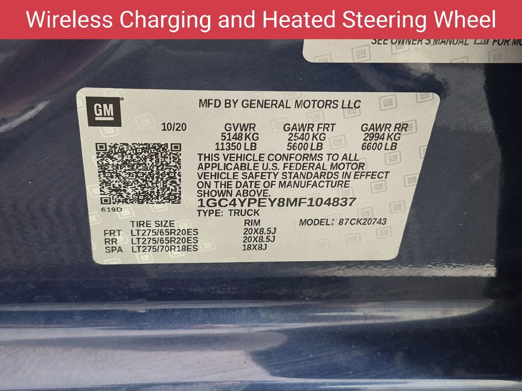 Certified 2021 Chevrolet Silverado 2500 LTZ AWD/4WD image 38