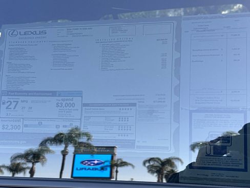 New 2026 Lexus TX 500h AWD image 27
