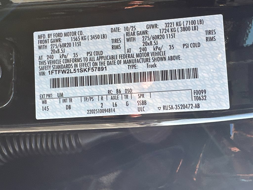 New 2025 Ford F150 STX w/ Equipment Group 200A AWD/4WD image 28
