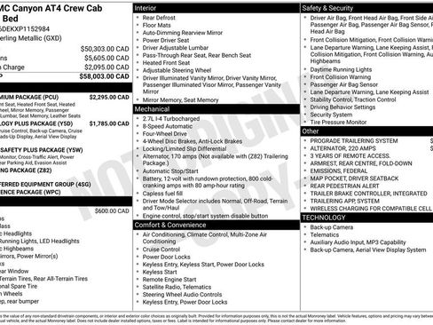 Used 2023 GMC Canyon AT4 w/ AT4 Premium Package AWD/4WD image 28