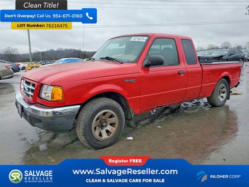 Used 2001 Ford Ranger 2WD SuperCab image 1